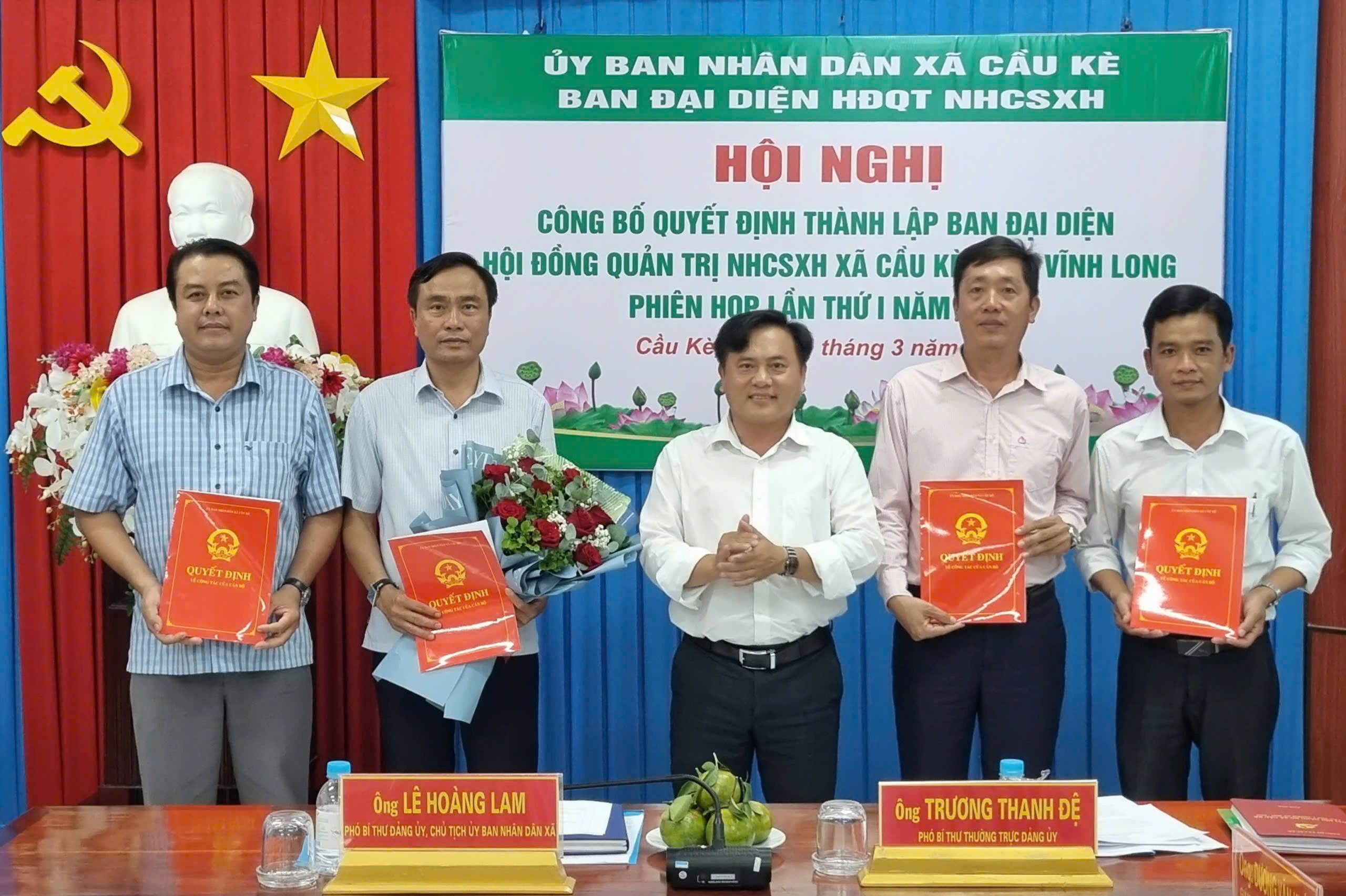 Cầu Kè thành lập Ban Đại diện Hội đồng quản trị Ngân hàng Chính sách xã hội